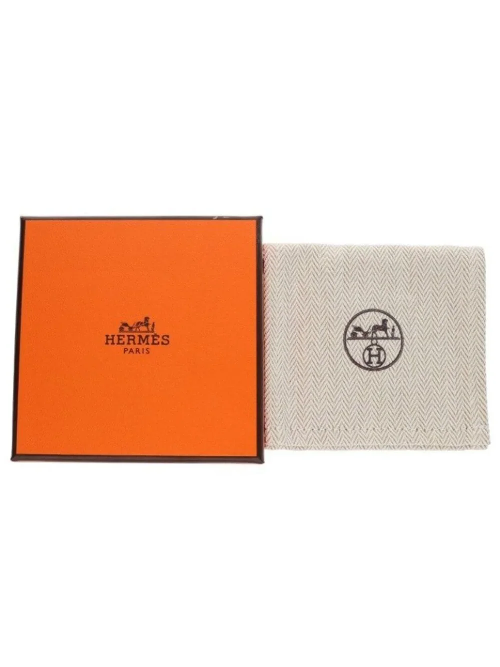 Hermes Behapi Double Tour Motif Leather Bracelet